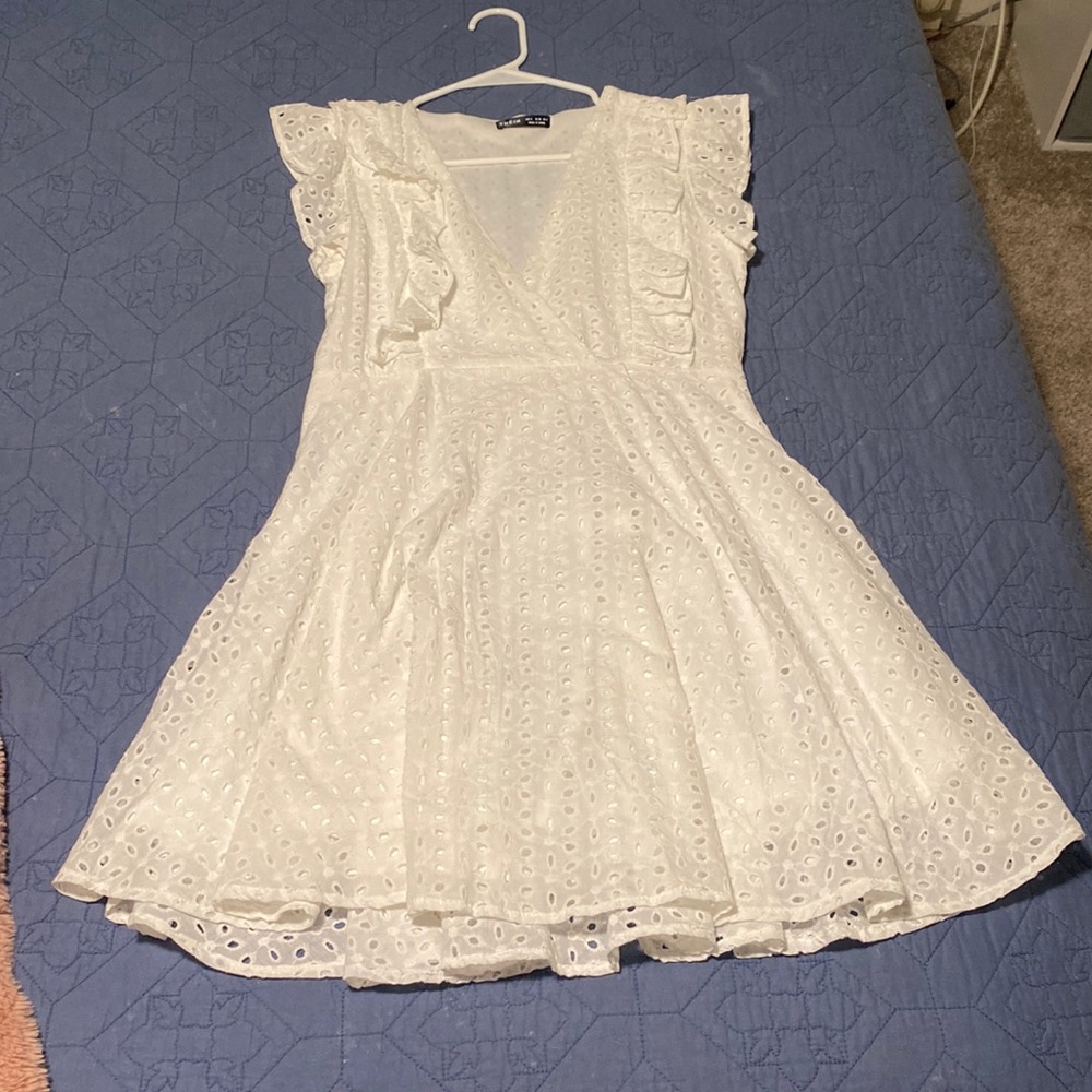 White dress